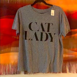 Zoe and Liv “Cat Lady” Tee